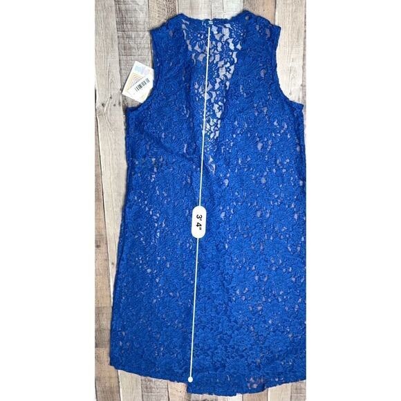 Lularoe Blue Lace Long Kimono Duster Open Cardigan SMALL Bohemian Crochet NWT - Picture 7 of 12